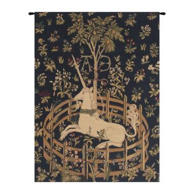 Unicorn in Captivity V European Wall Hanging